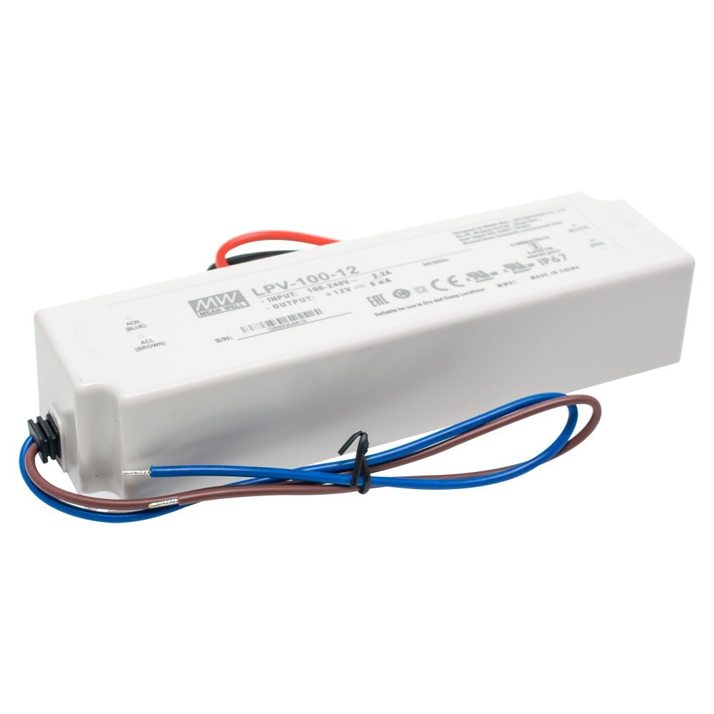 FUENTE ALIMENTACION 100W 12V LPV MW FUENTE ALIMENTACION 100W 12V LPV MW