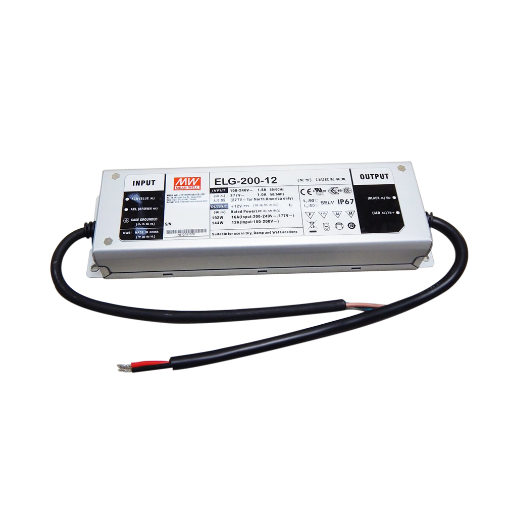 FUENTE ALIMENTACION 12V 200W ELG MW